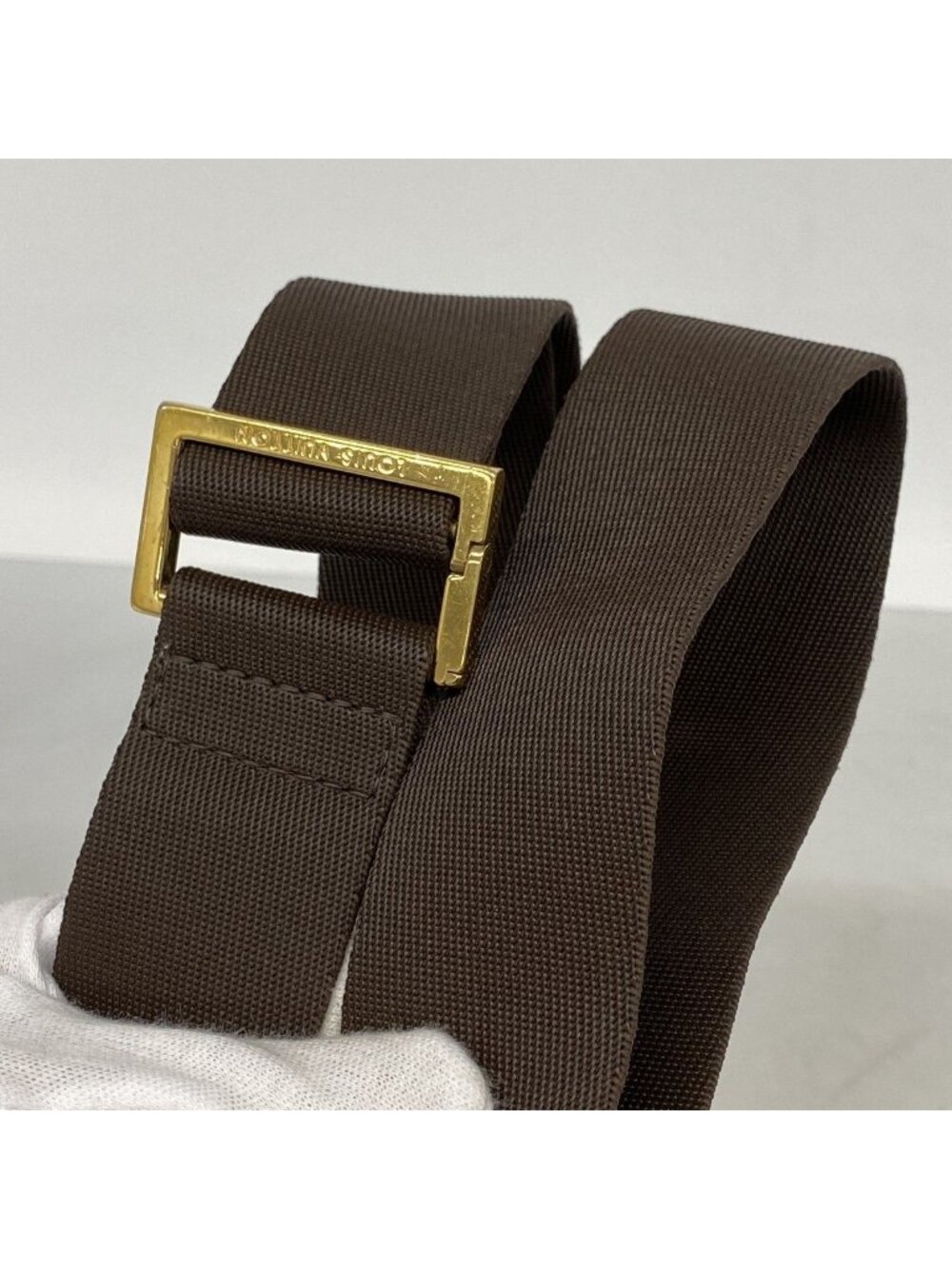Louis Vuitton Belt Bag Damier Geronimos Ebene - Picture 9 of 10